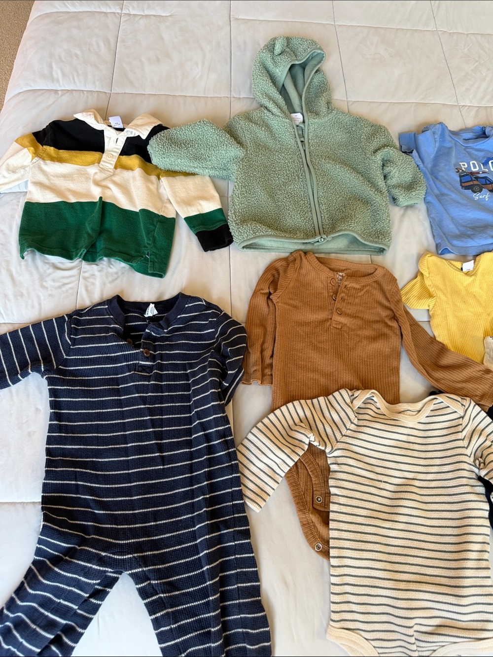 Variety of clothes for 12-18 m o